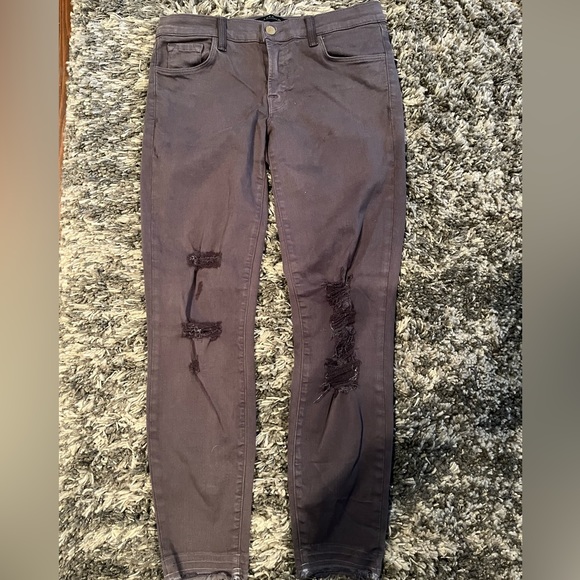 J Brand 932 Distressed Skinny Jean - Picture 3 of 9